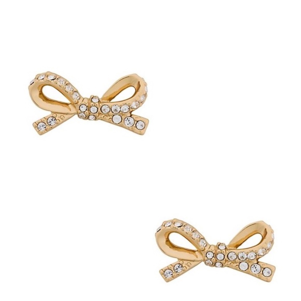 Kate Spade Gold Bow Earrings